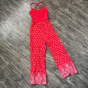Salmon Jumpsuit